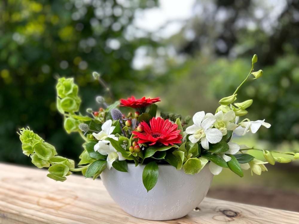 Xmas table arrangement 