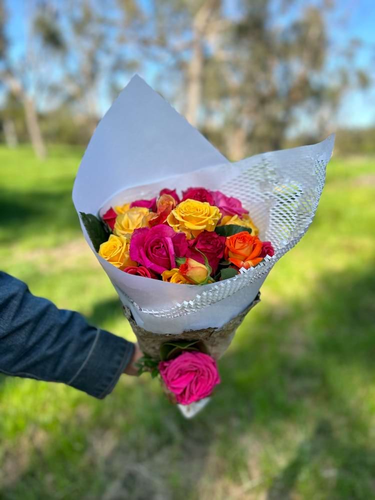 Bright Roses - 40cm