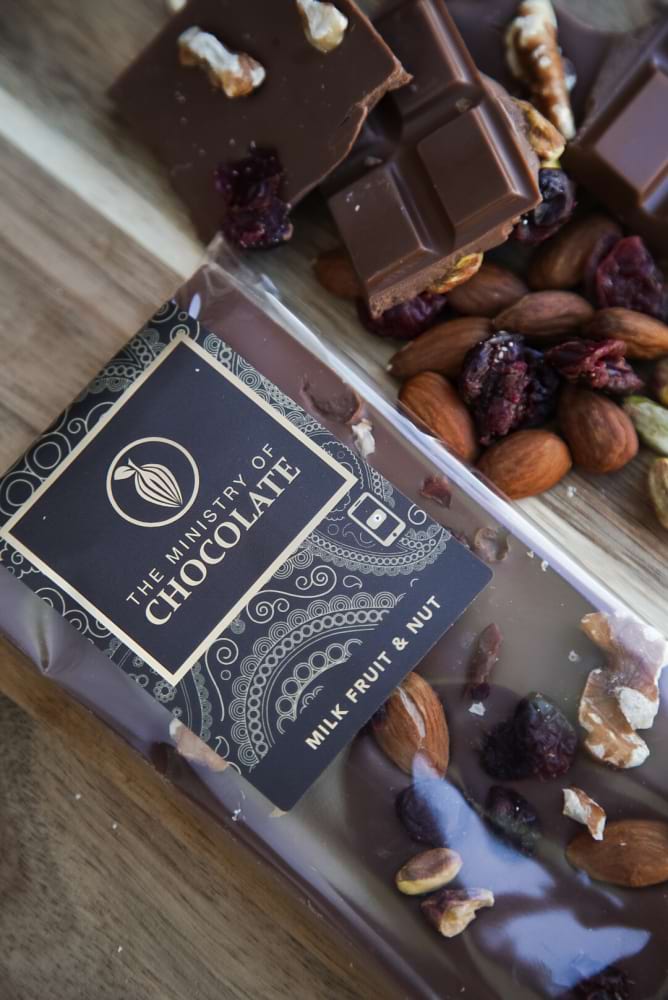 Ministry of Chocolate â€“ Milk Fruit & Nut