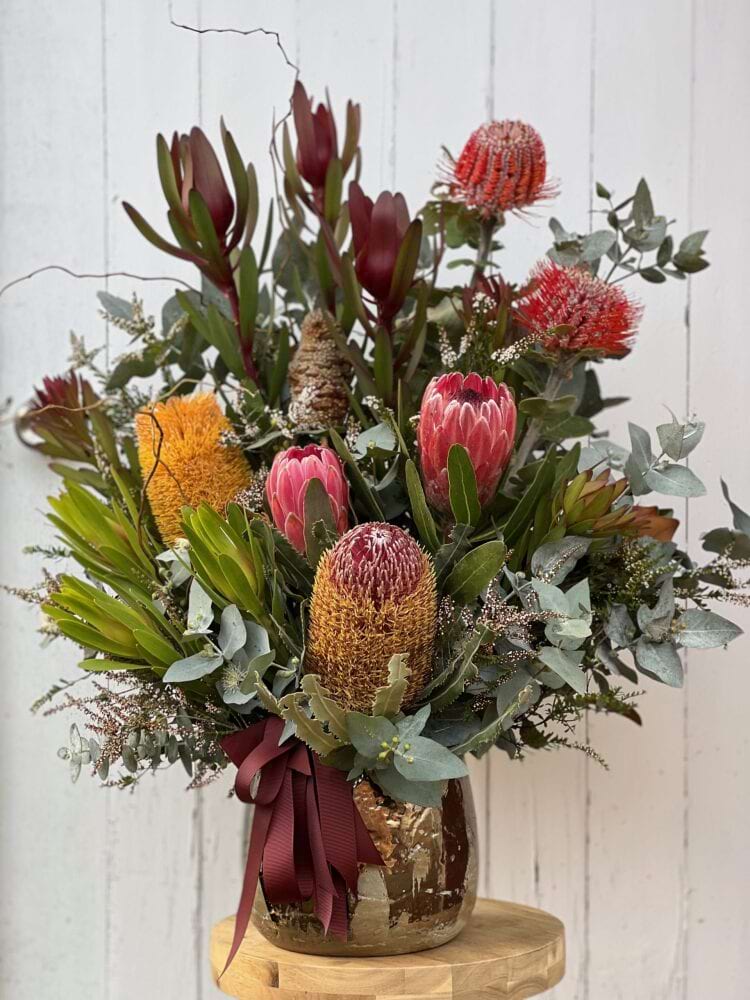Gold Potted Arrangement