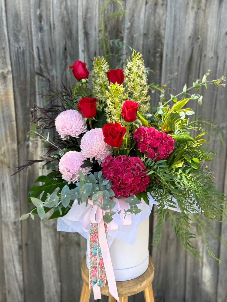 Valentines Large Hat Box