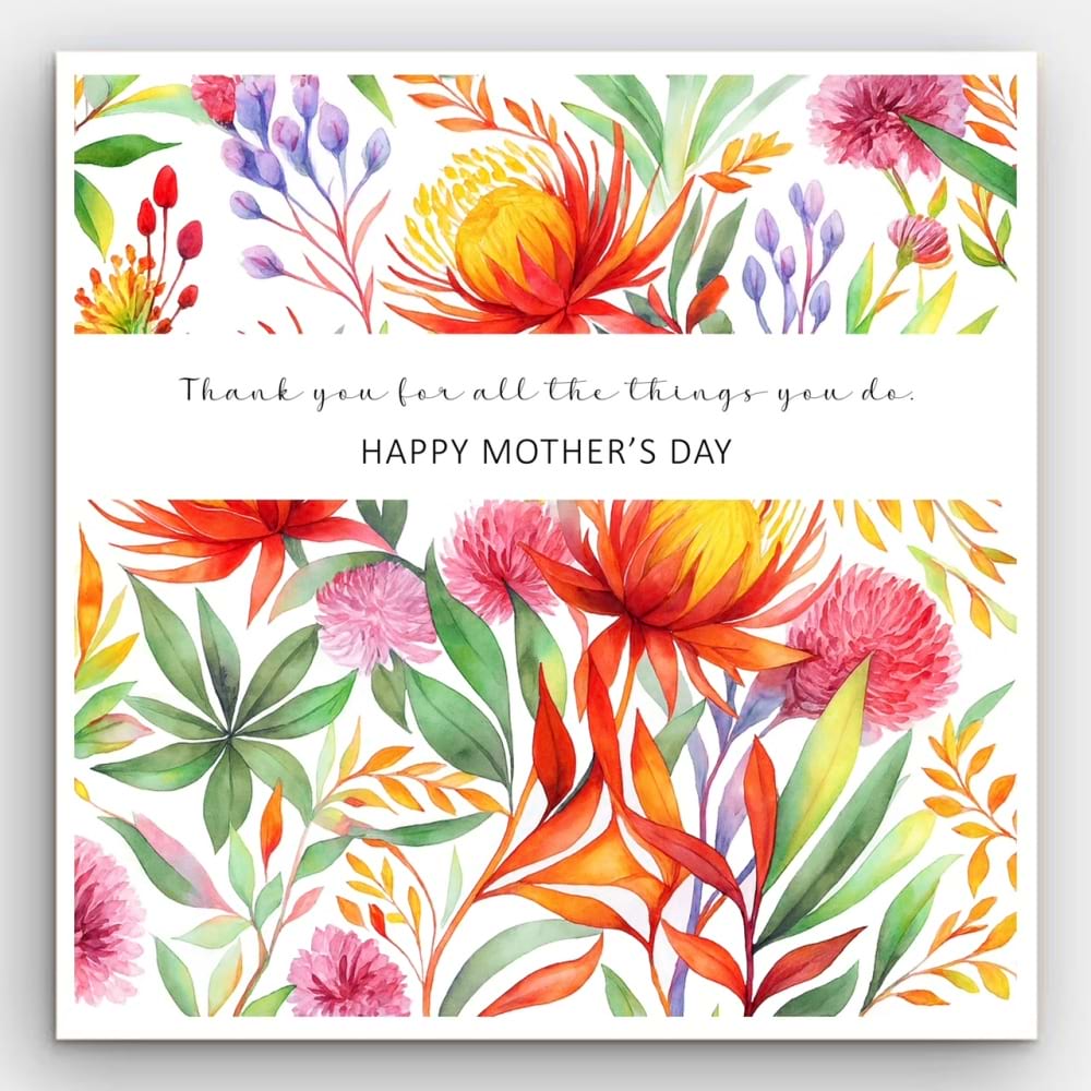 Mother`s Day Tropical