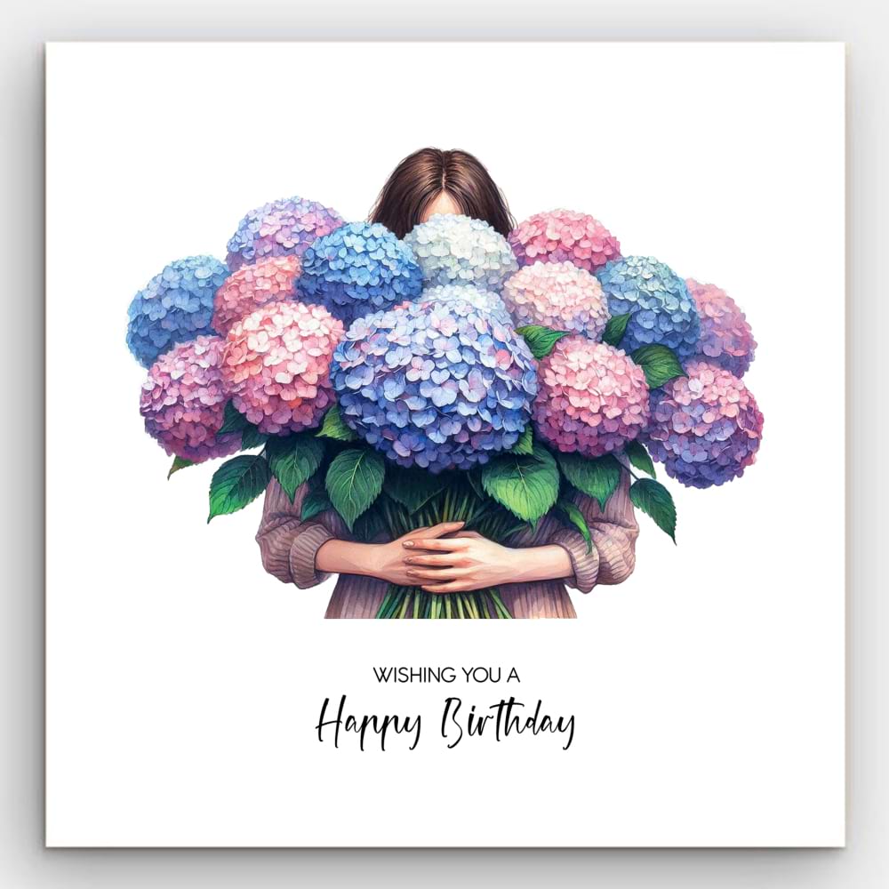 Hydrangea Happy Birthday 