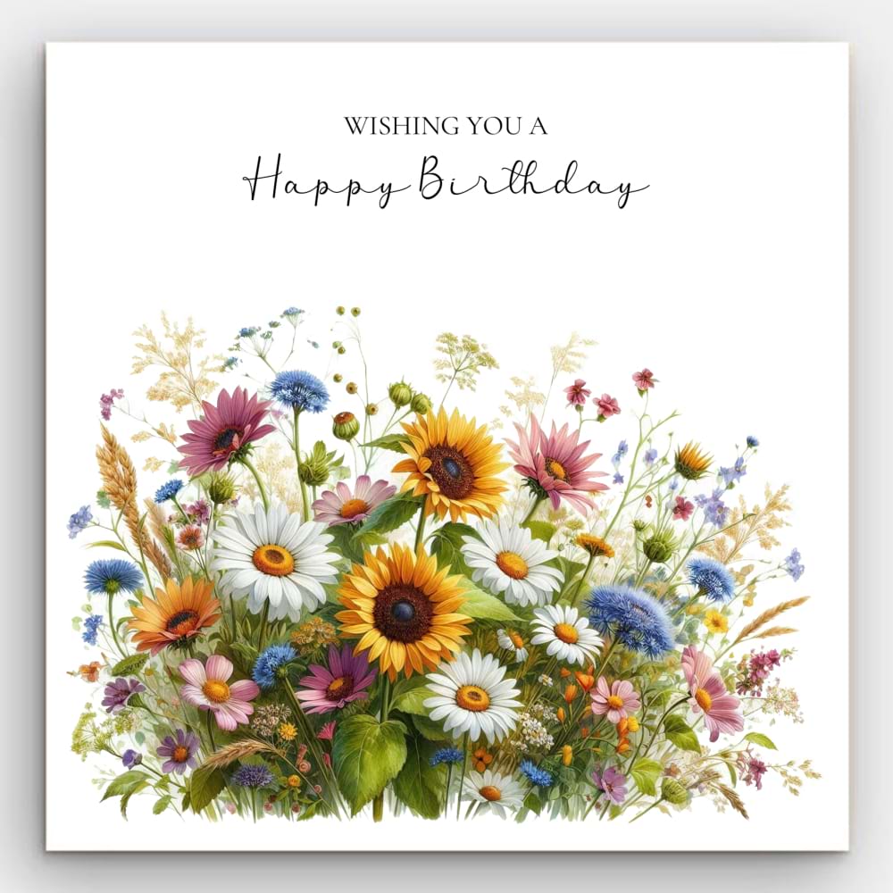 Wild Flower Birthday 
